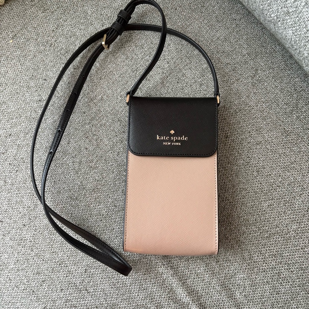 Kate Spade Black and Pink Crossbody Bag